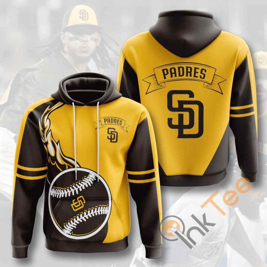 Sports Baseball Mlb San Diego Padres Usa Hoodie 3D