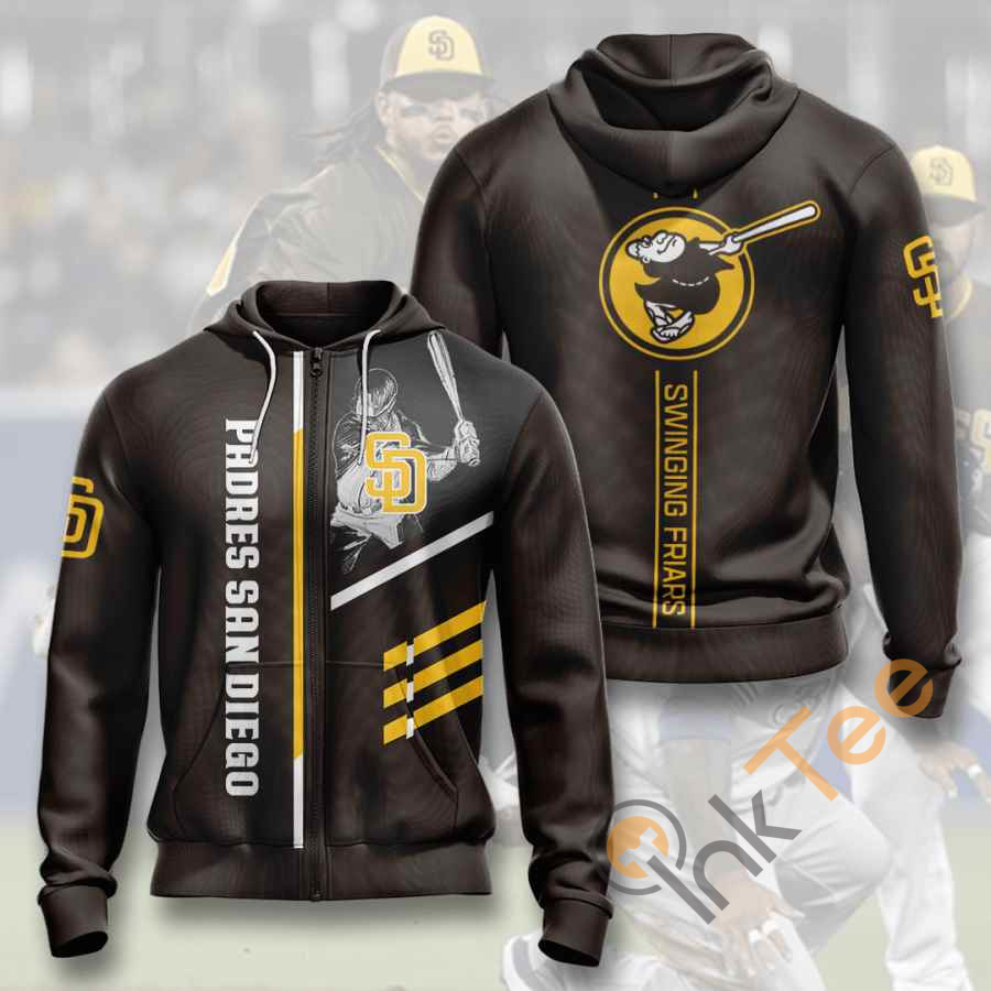 Sports Baseball Mlb San Diego Padres Usa Hoodie 3D