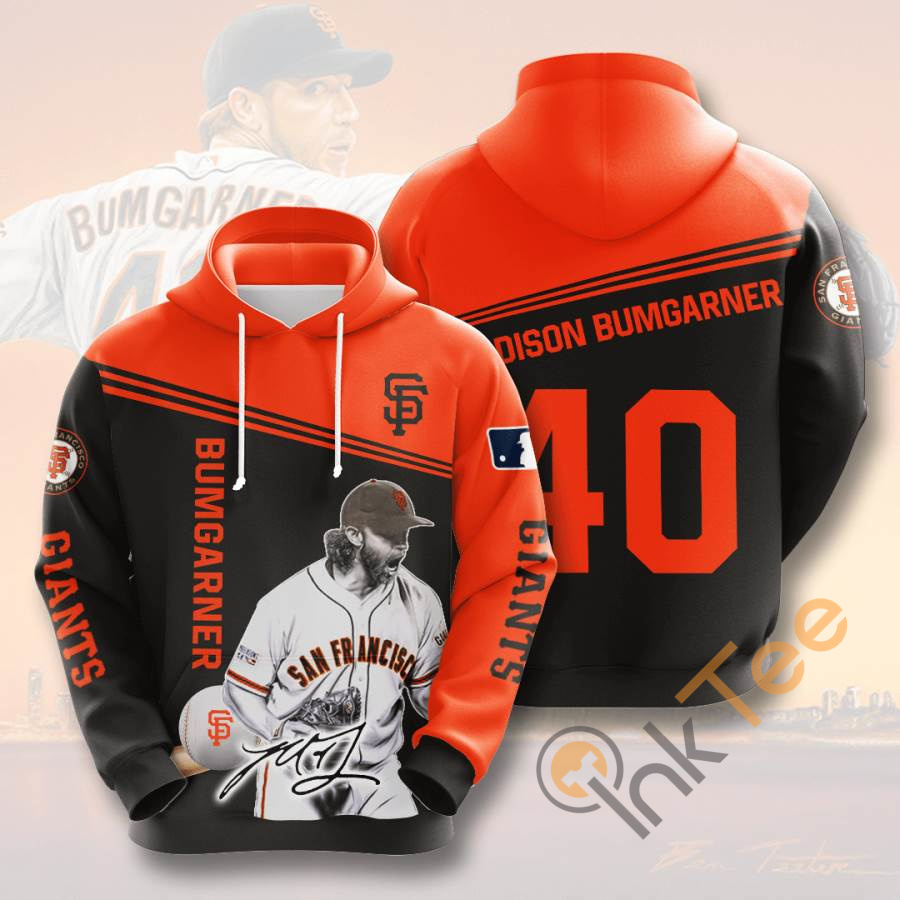Sports Baseball Mlb San Francisco Giants Madison Bumgarner Usa Hoodie 3D 5 Sports Baseball Mlb San Francisco Giants Madison Bumgarner Usa Hoodie 3D