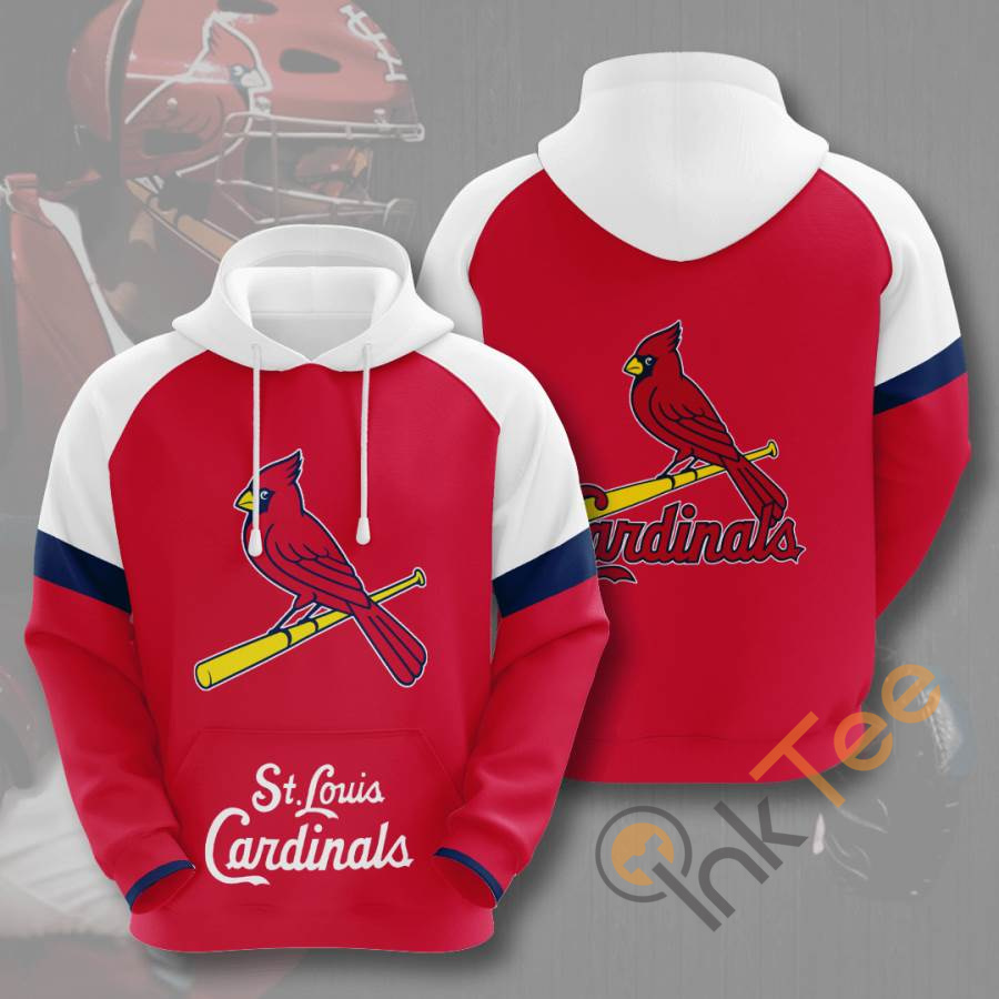 Sports Baseball Mlb St. Louis Cardinals Usa Hoodie 3D