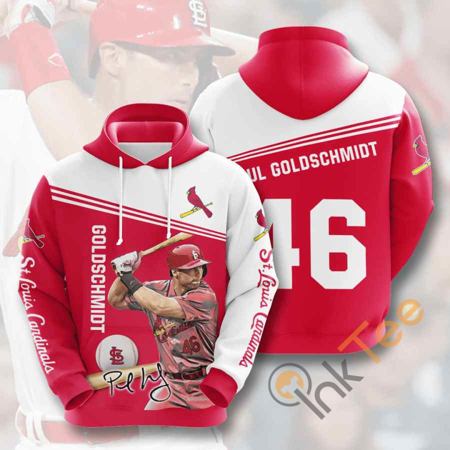 Sports Baseball Mlb St. Louis Cardinals Usa Hoodie 3D