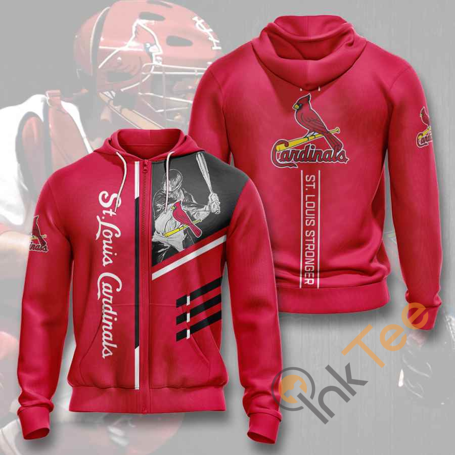 Sports Baseball Mlb St. Louis Cardinals Usa Hoodie 3D