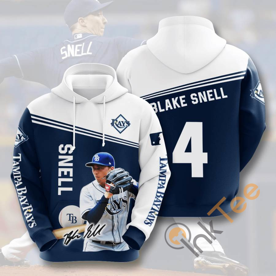 Sports Baseball Mlb Tampa Bay Rays Blake Snell Usa Hoodie 3D 4 Sports Baseball Mlb Tampa Bay Rays Blake Snell Usa Hoodie 3D