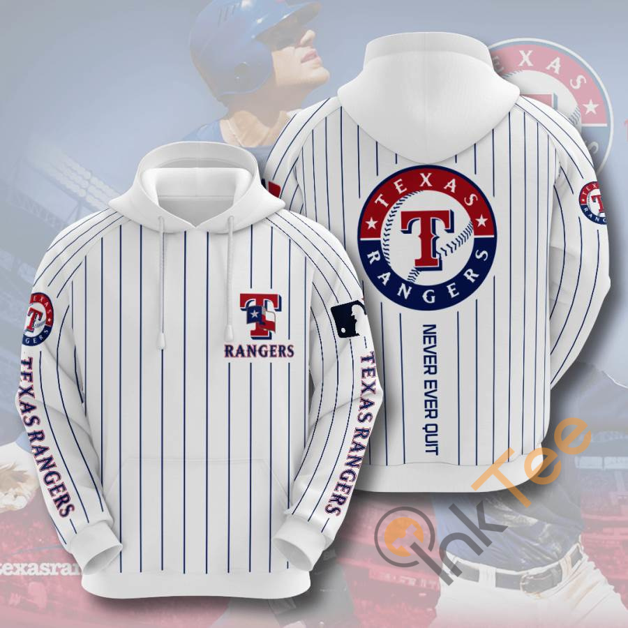Sports Baseball Mlb Texas Rangers Usa Hoodie 3D