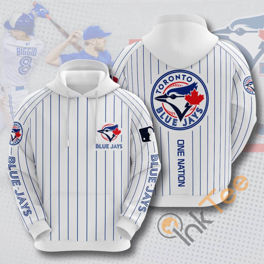 Sports Baseball Mlb Toronto Blue Jays Usa Hoodie 3D 1 Sports Baseball Mlb Toronto Blue Jays Usa Hoodie 3D