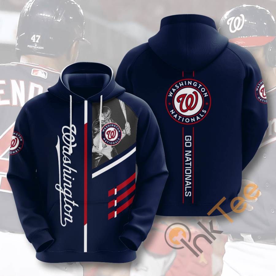 Sports Baseball Mlb Washington Nationals Usa Hoodie 3D