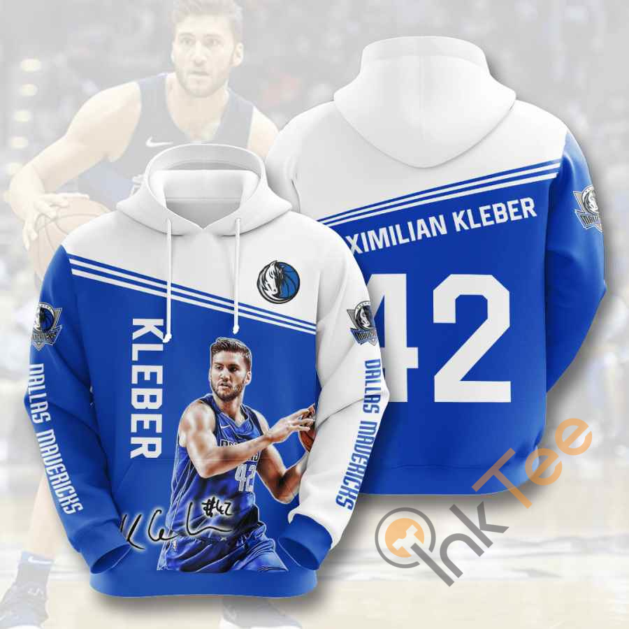 Sports Basketball Nba Dallas Mavericks Maximilian Kleber Usa Hoodie 3D 1 Sports Basketball Nba Dallas Mavericks Maximilian Kleber Usa Hoodie 3D