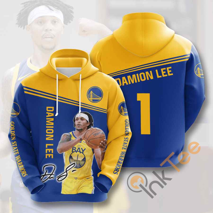 Sports Basketball Nba Golden State Warriors Damion Lee Usa Hoodie 3D 3 Sports Basketball Nba Golden State Warriors Damion Lee Usa Hoodie 3D