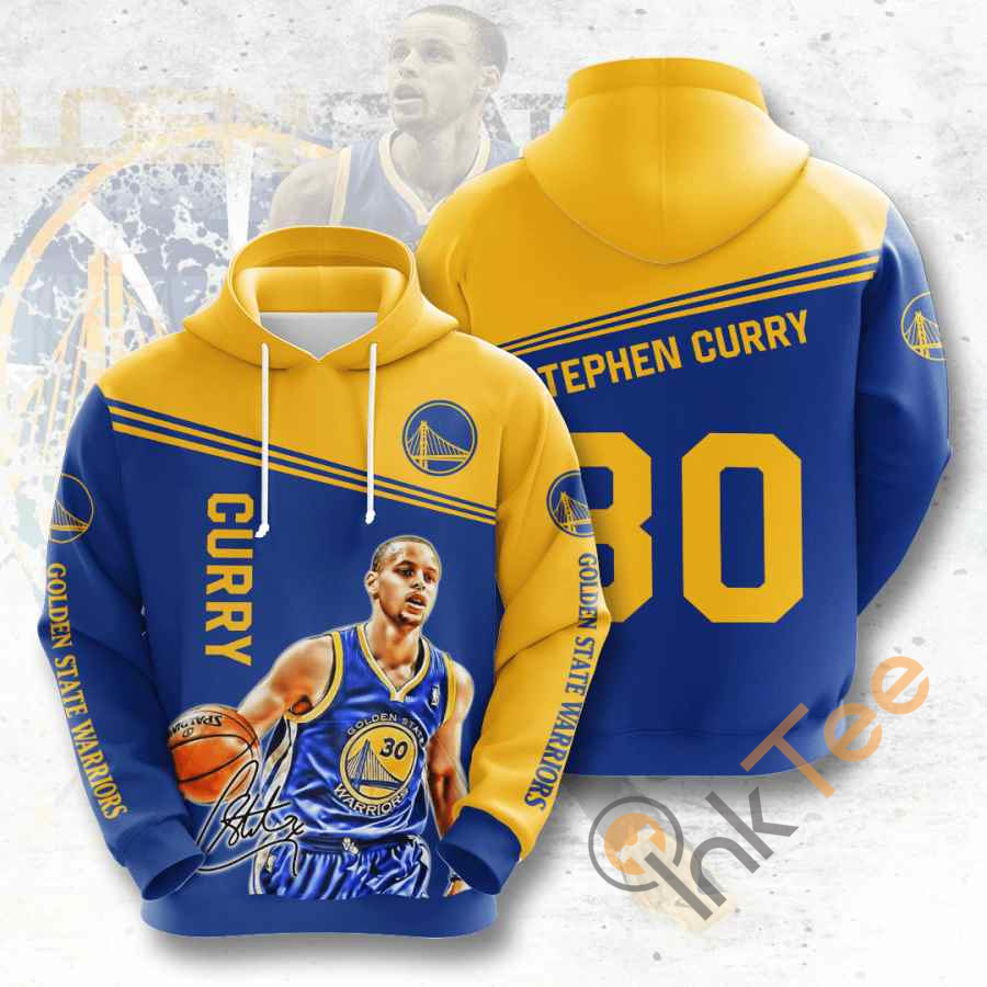 Sports Basketball Nba Golden State Warriors Usa Hoodie 3D