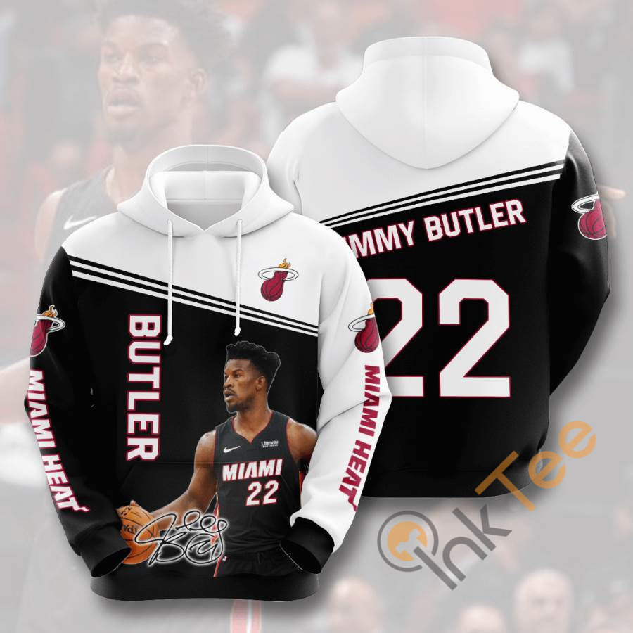 Sports Basketball Nba Miami Heat Usa Hoodie 3D