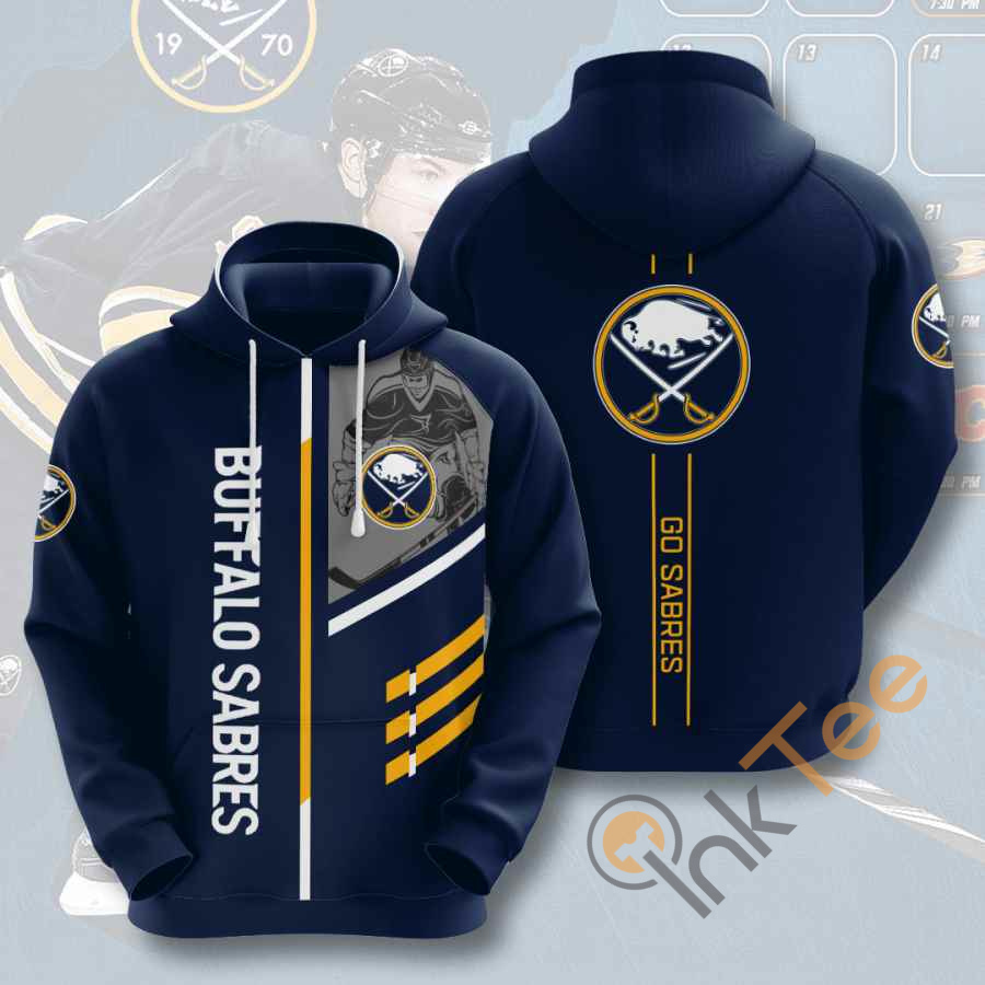 Sports Hockey Nhl Buffalo Sabres Usa Hoodie 3D