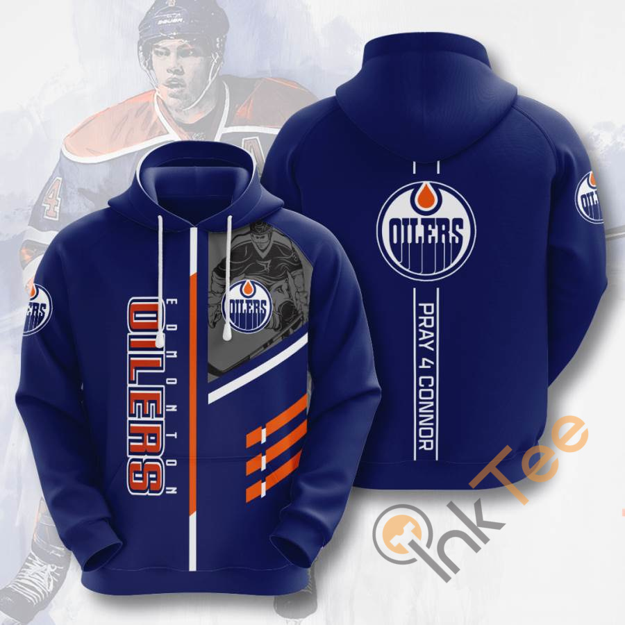 Sports Hockey Nhl Edmonton Oilers Usa Hoodie 3D