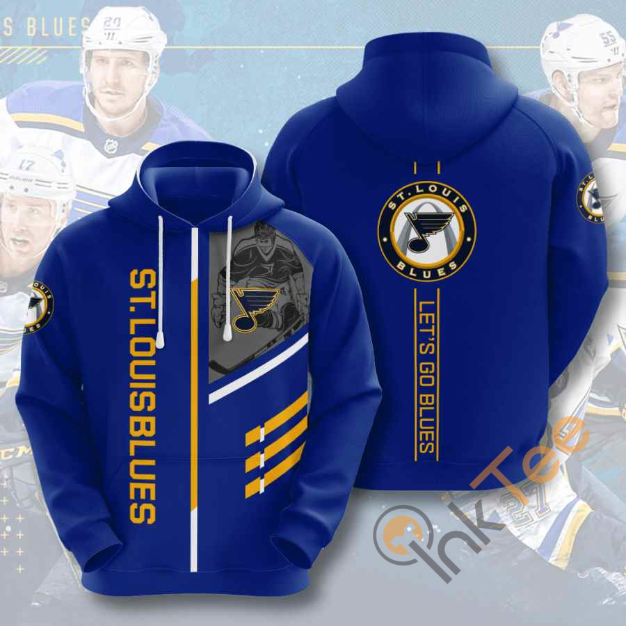 Sports Hockey Nhl St. Louis Blues Usa Hoodie 3D 3 Sports Hockey Nhl St. Louis Blues Usa Hoodie 3D