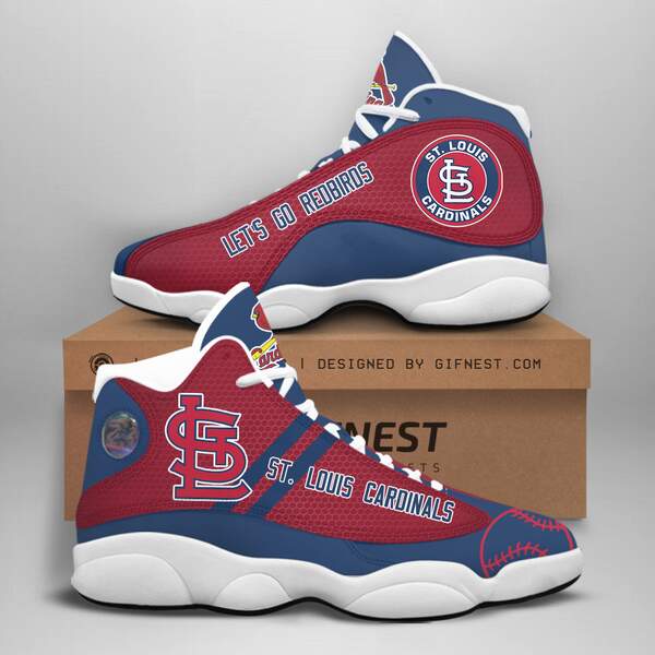 St. Louis Cardinals Custom Air Jordan Shoes