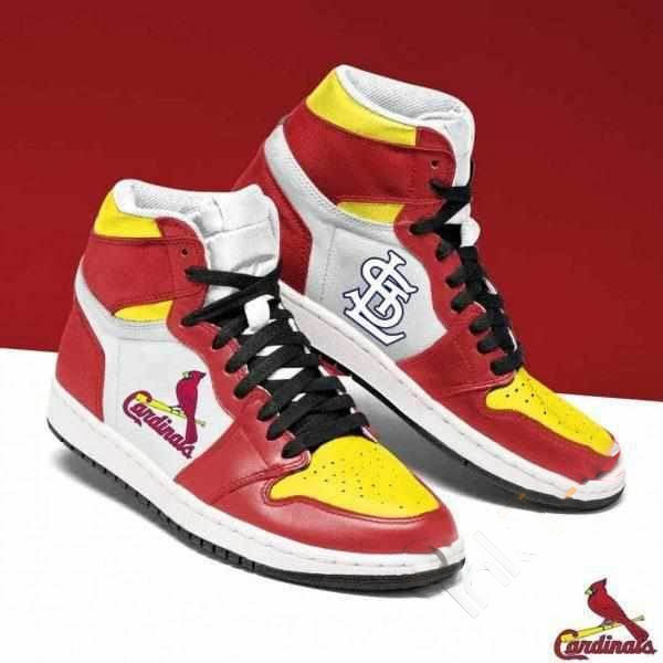 St Louis Cardinals Mlb Baseball Custom Air Jordan Shoes