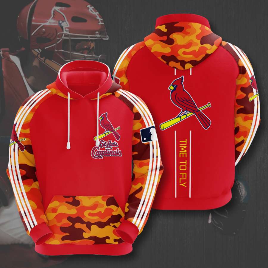 St. Louis Cardinals Custom Hoodie 3D