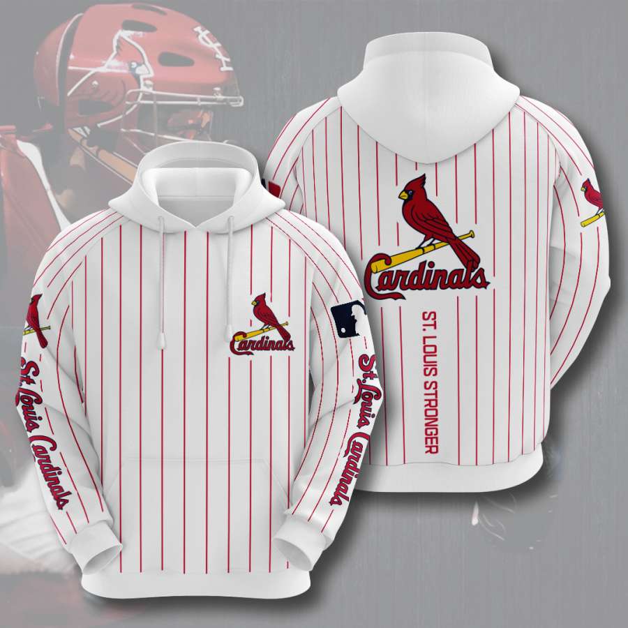 St. Louis Cardinals Custom Hoodie 3D 11 St. Louis Cardinals Custom Hoodie 3D