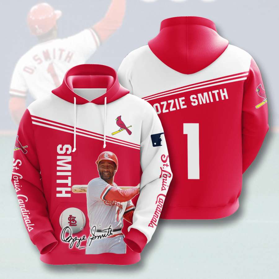 St. Louis Cardinals Custom Hoodie 3D 1 St. Louis Cardinals Custom Hoodie 3D
