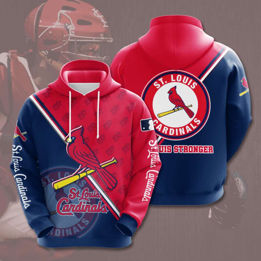St. Louis Cardinals Custom Hoodie 3D