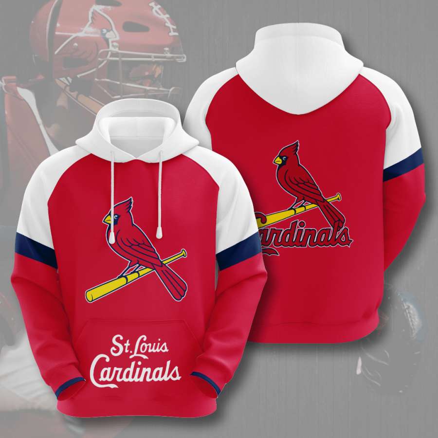 St. Louis Cardinals Custom Hoodie 3D 8 St. Louis Cardinals Custom Hoodie 3D