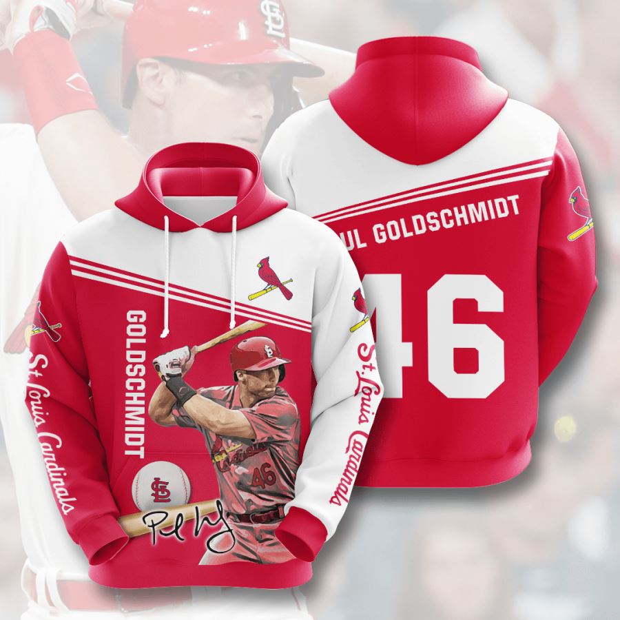 St. Louis Cardinals Custom Hoodie 3D