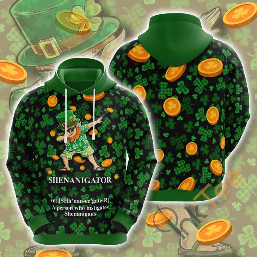 St. Patrick’s Day Usa Hoodie 3D