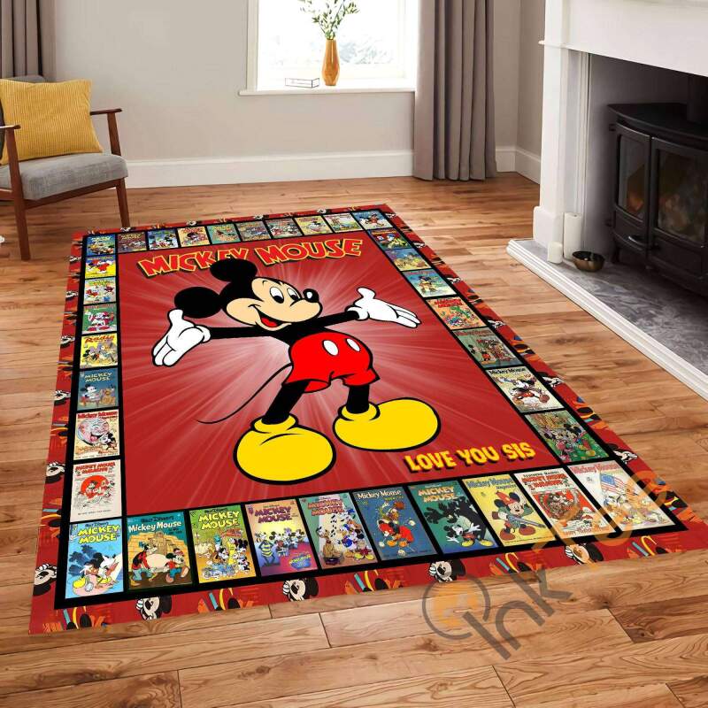 Star Wars David Prowse Darth Vader Character Disney Movies Cozy Bedroom Rug