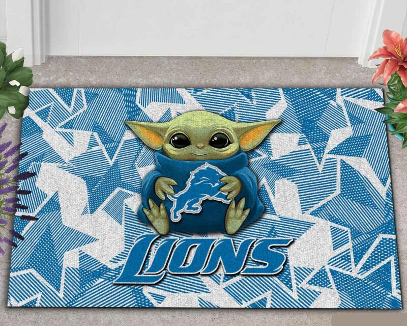 Star Wars Detroit Lions NFL Doormat