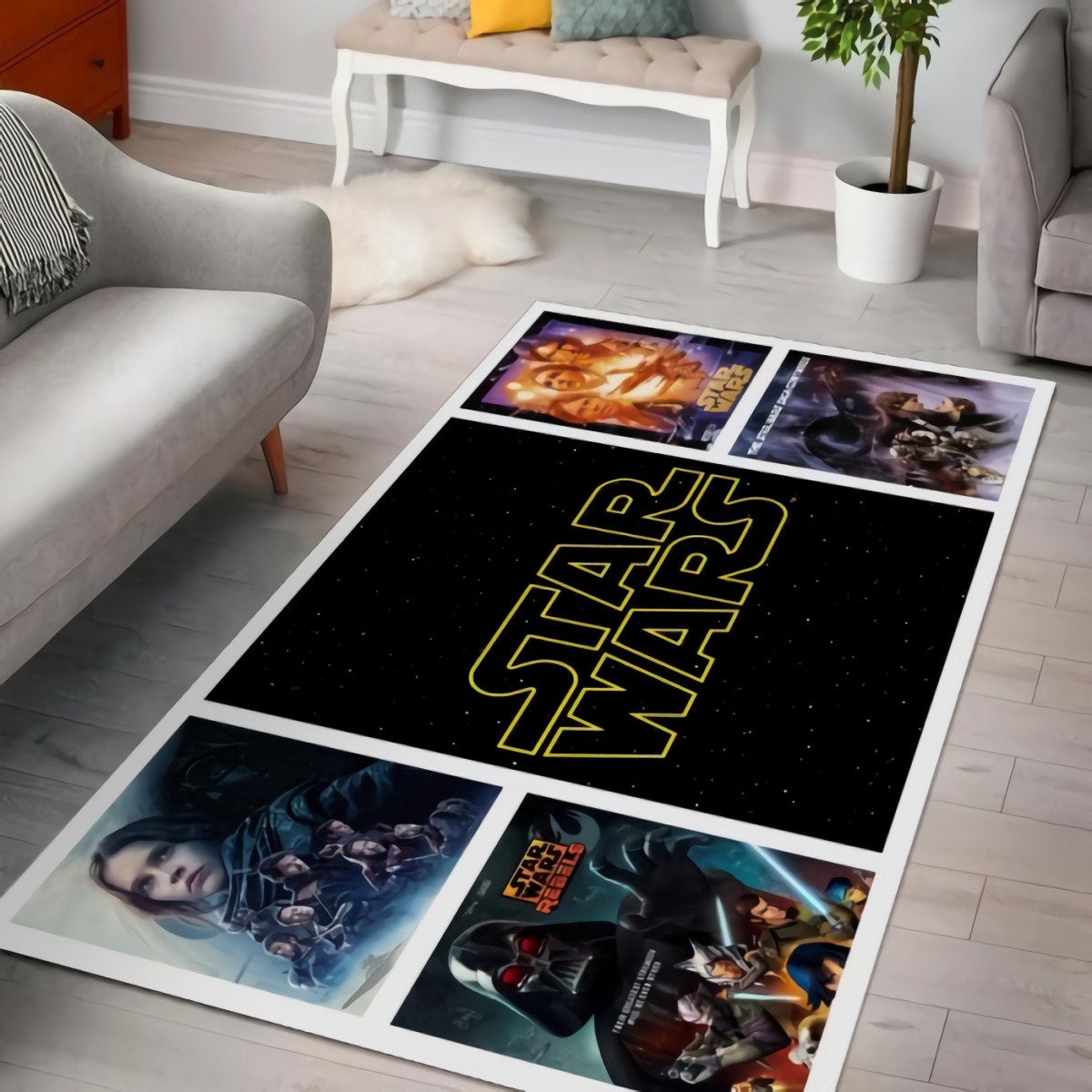 Star Wars Lightsaber Decorative Floor Rug 5 Star Wars Lightsaber Decorative Floor Rug