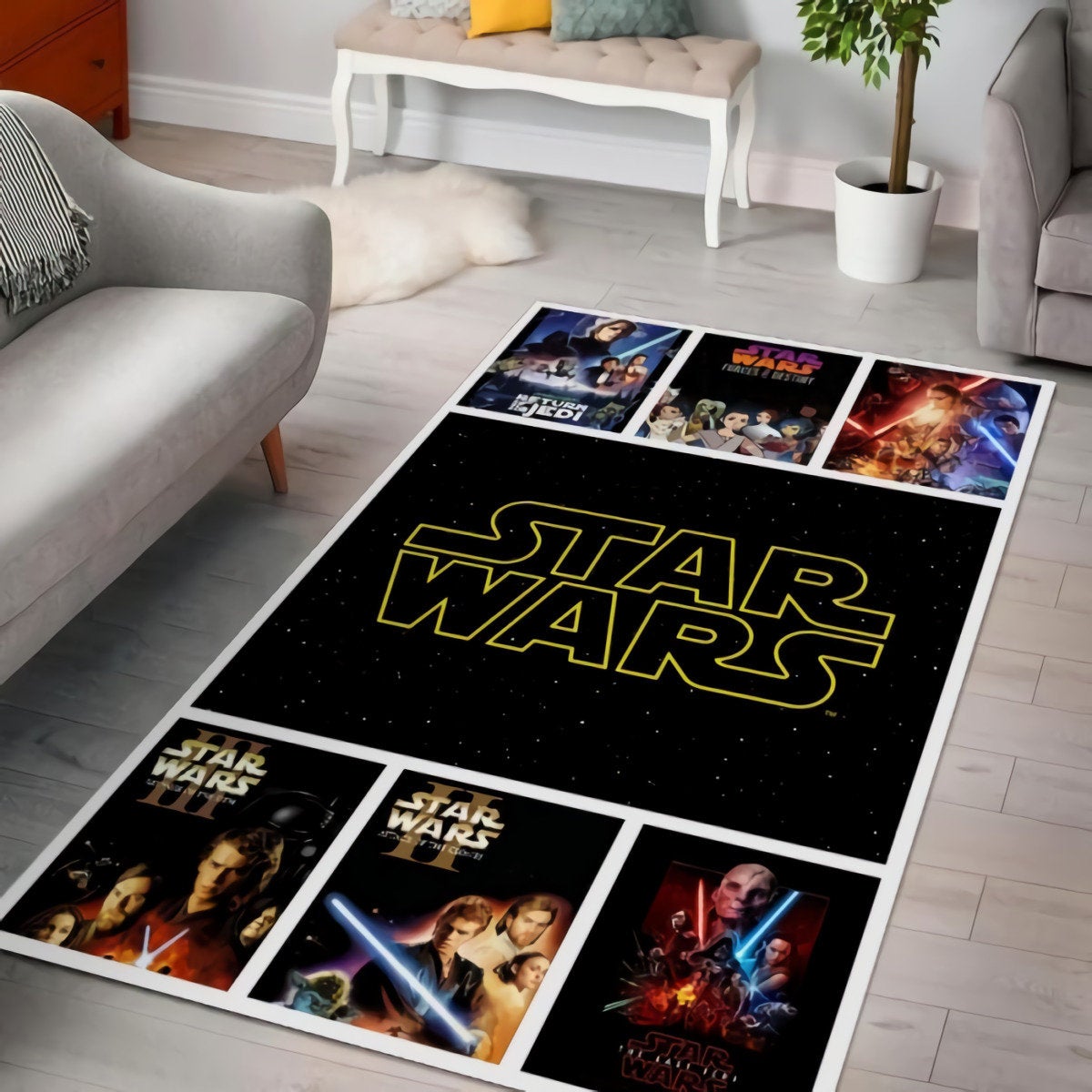 Star Wars Lightsaber Decorative Floor Rug 8 Star Wars Lightsaber Decorative Floor Rug