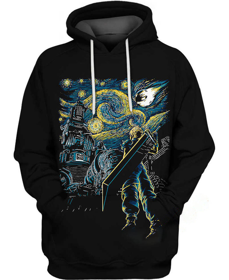 Starry Remake Hoodie 3D