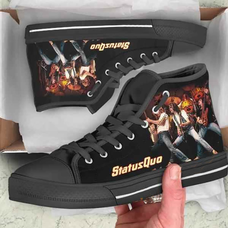 Status Quo High Top Shoes