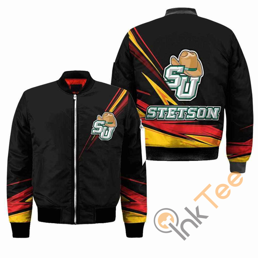 Stetson Hatters NCAA Black Apparel Best Christmas Gift For Fans Bomber Jacket 15 Stetson Hatters NCAA Black Apparel Best Christmas Gift For Fans Bomber Jacket