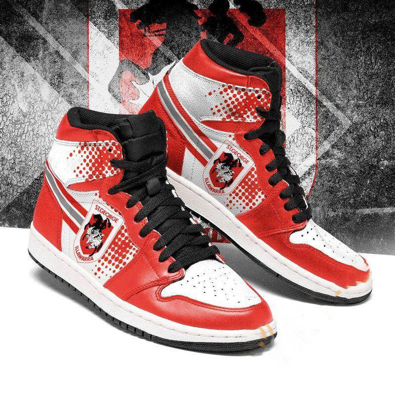 St.george Illawarra Dragons Custom Sneaker Air Jordan Shoes 12 St.george Illawarra Dragons Custom Sneaker Air Jordan Shoes