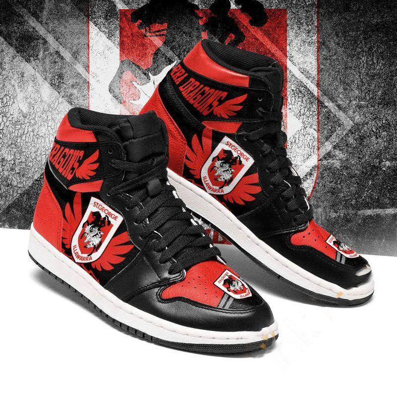 St.george Illawarra Dragons Custom Sneaker Air Jordan Shoes