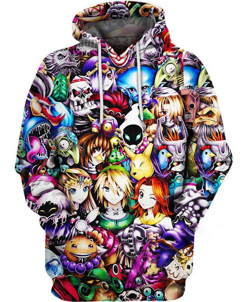 Stranger Masks Hoodie 3D 8 Stranger Masks Hoodie 3D