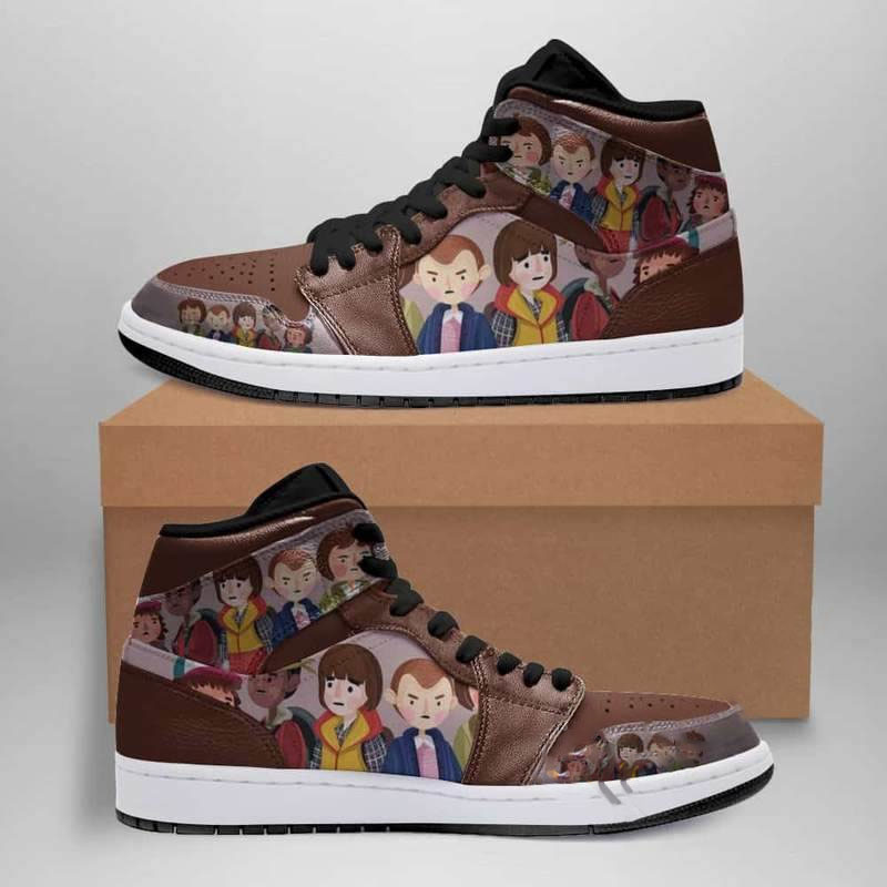 Stranger Things Custom Air Jordan Shoes