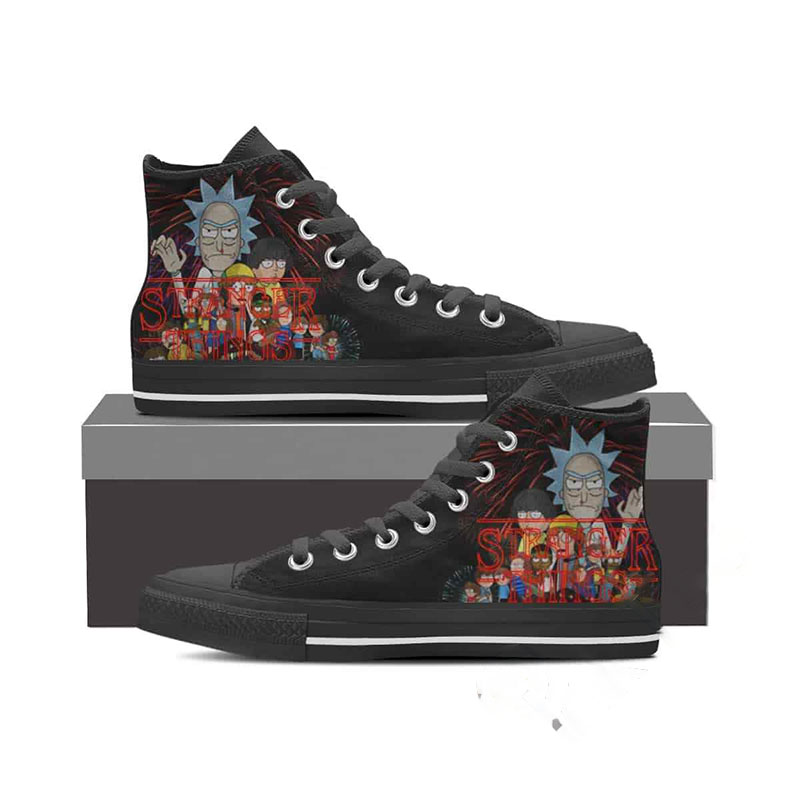 Stranger Things High Top Shoes