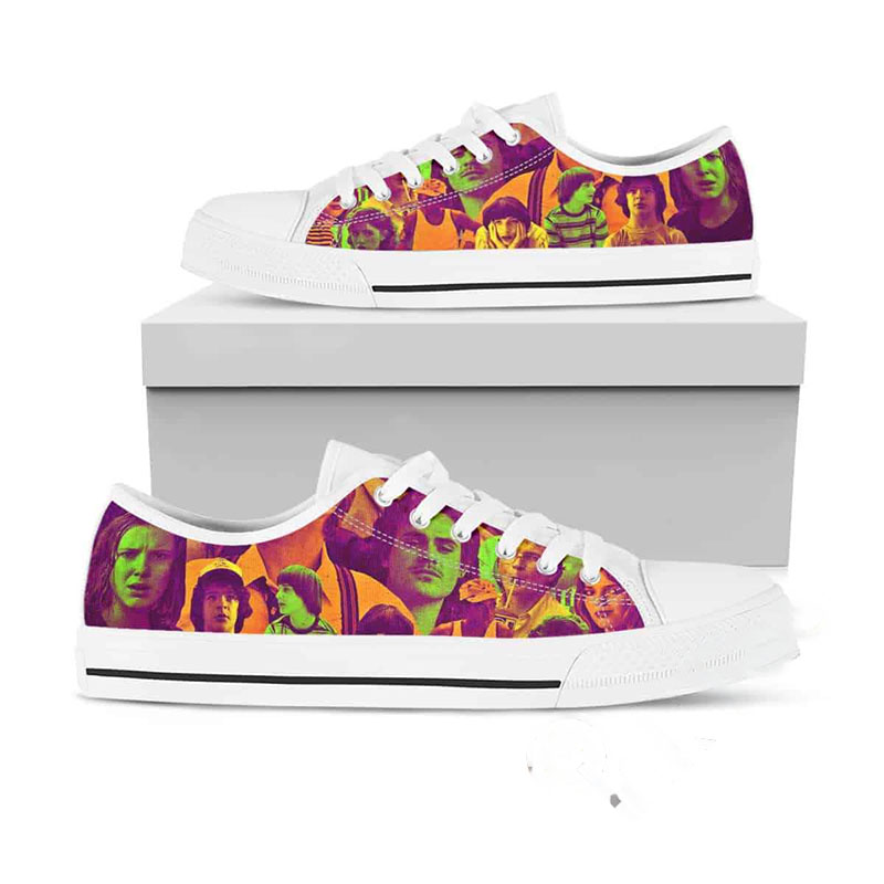 Stranger Things Low Top Shoes