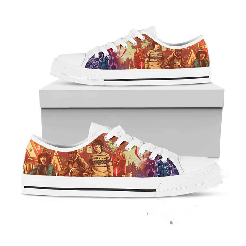 Stranger Things Low Top Shoes