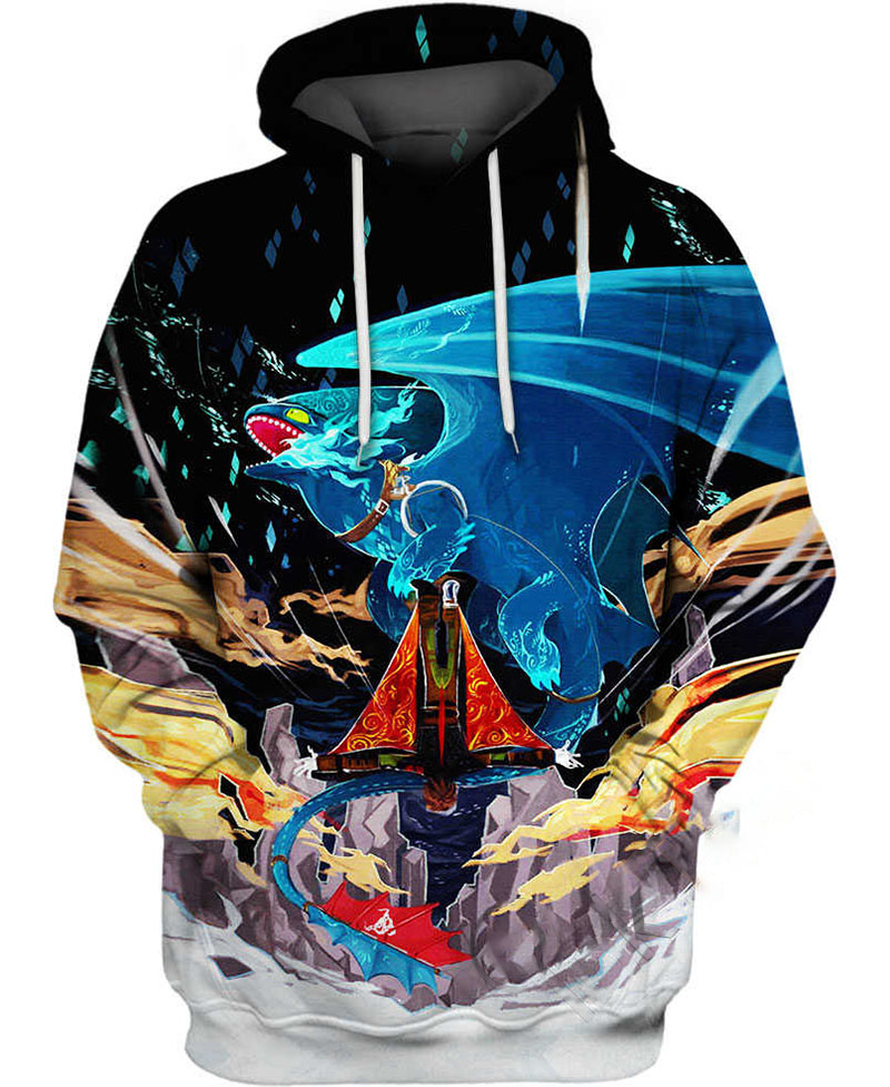 Stream Of Fire How To Train Your Dragon Hoodie 3D 12 Stream Of Fire How To Train Your Dragon Hoodie 3D