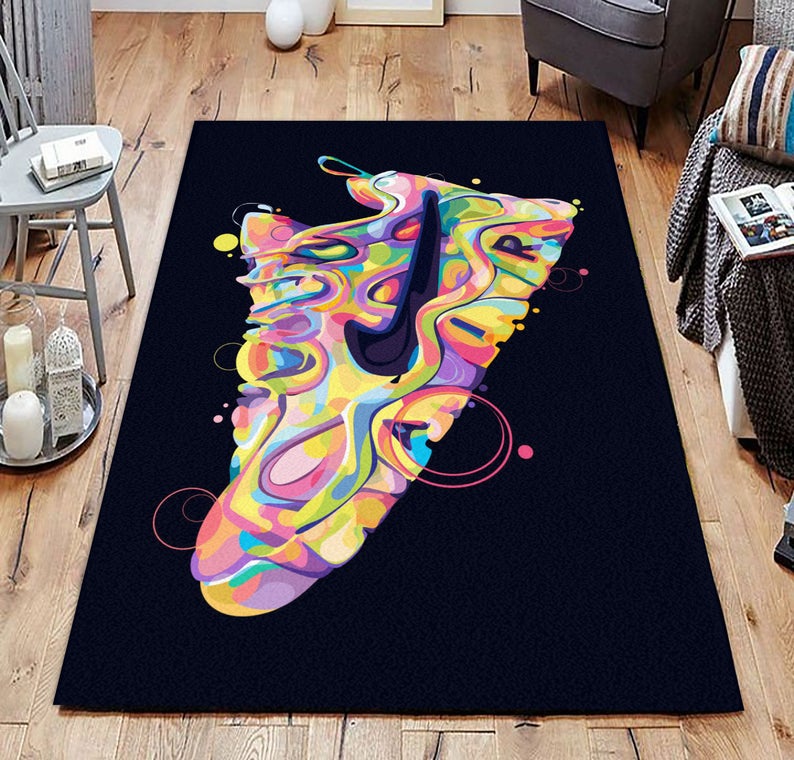 Street Fashion Style Sneaker Shoes Streetwear Area Rug