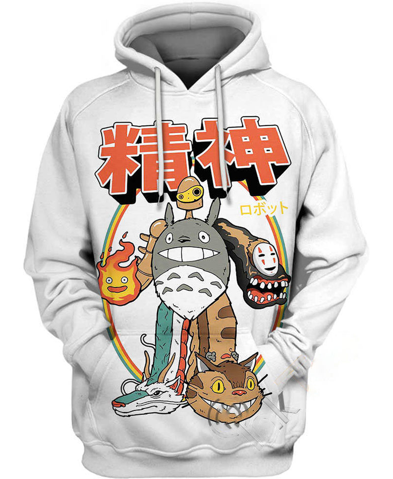 Studio Ghibli Spirits Combiner Hoodie 3D 12 Studio Ghibli Spirits Combiner Hoodie 3D