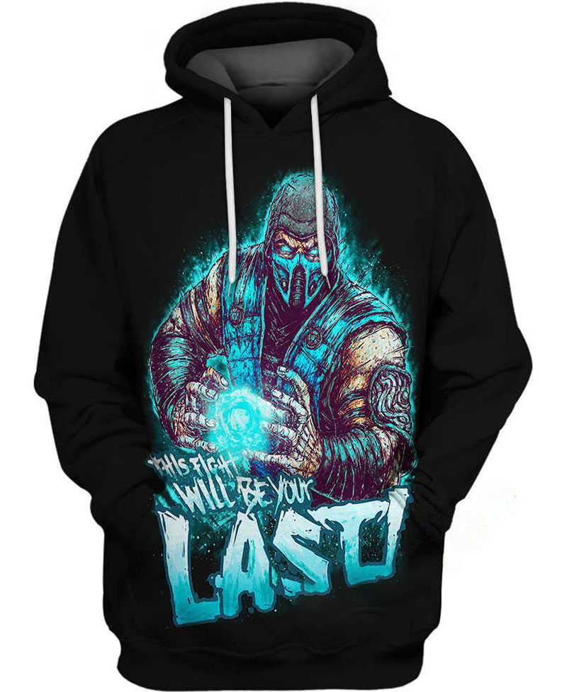 Sub Zero Fighter Hoodie 3D