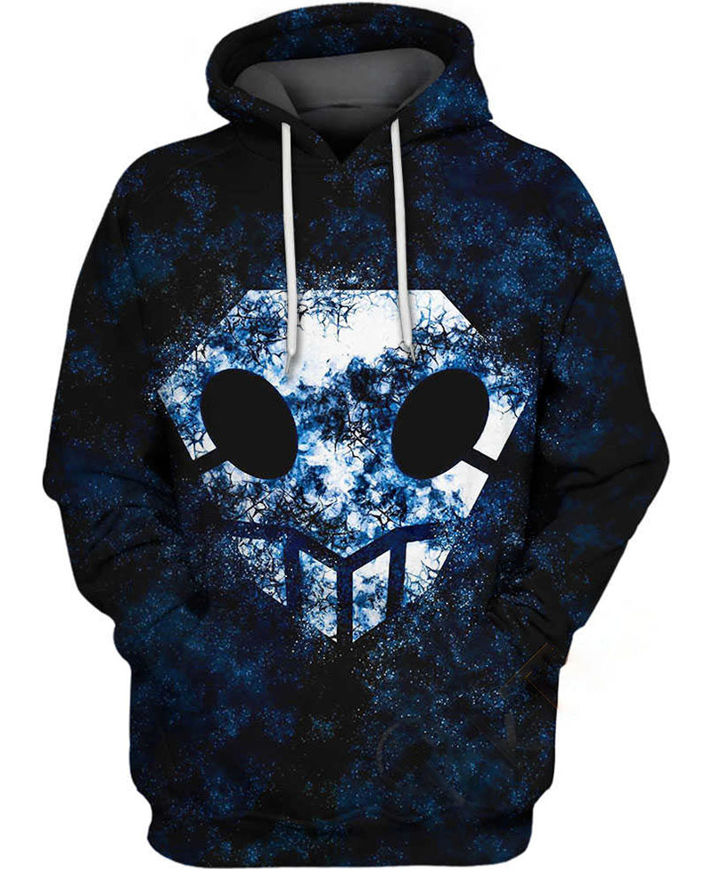 Substitute Soul Reaper Bleach Hoodie 3D 1 Substitute Soul Reaper Bleach Hoodie 3D