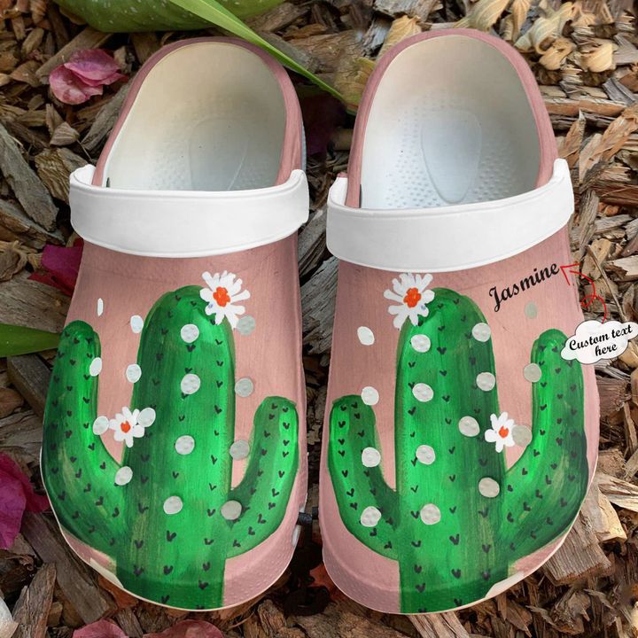 Succulent Personalized Lovely Plant Crocs Clog Shoes 3 Succulent Personalized Lovely Plant Crocs Clog Shoes