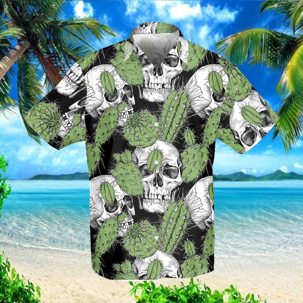 Sugar Skull Weed Cactus Tropical Pattern Summer Vacation Gift For Birthday Hawaiian shirts 7 Sugar Skull Weed Cactus Tropical Pattern Summer Vacation Gift For Birthday Hawaiian shirts