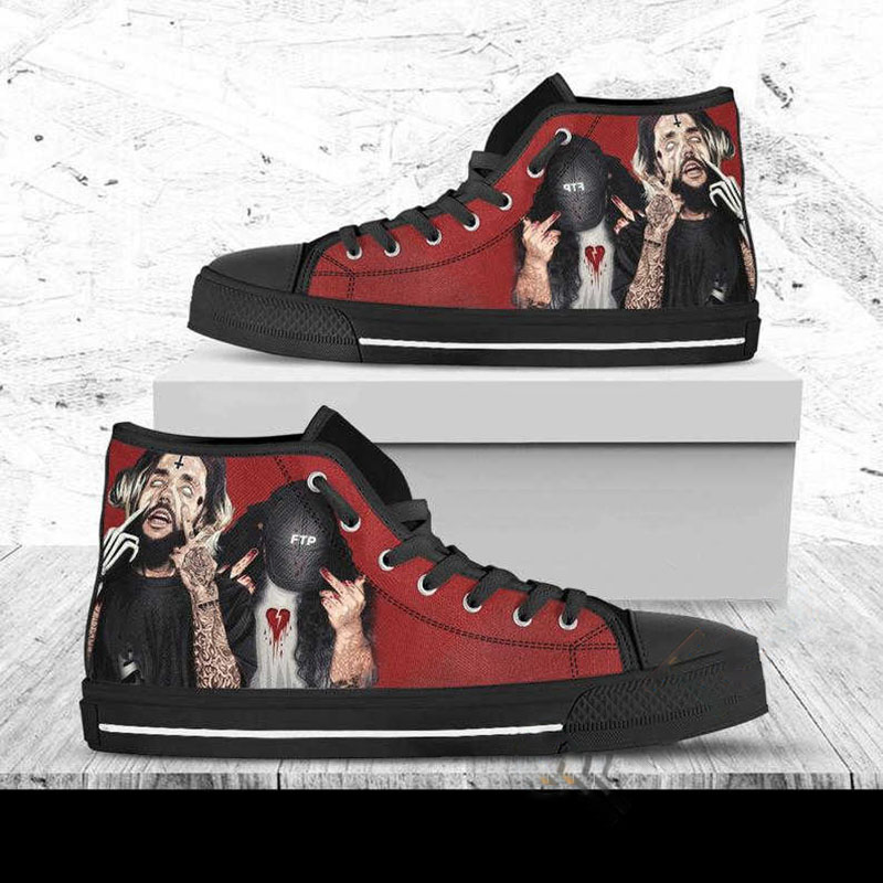 Suicideboys Custom Music’s With Image Hip Hop Rapper American Duo High Top Shoes