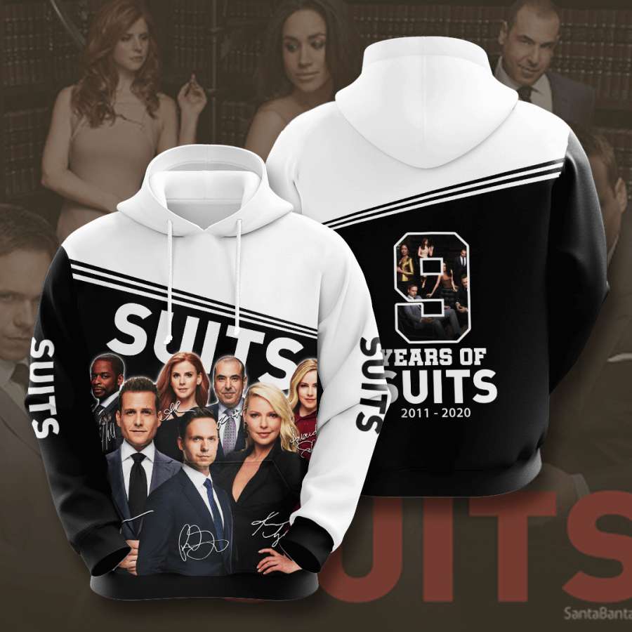 Suits Custom Hoodie 3D