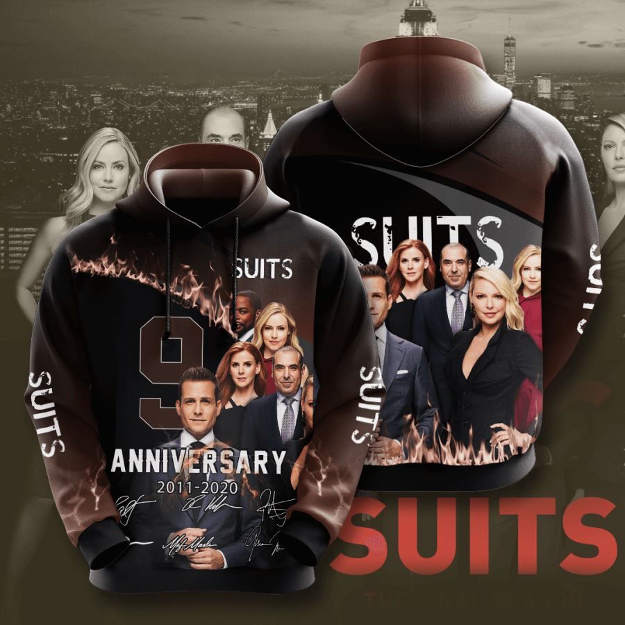 Suits Custom Hoodie 3D 4 Suits Custom Hoodie 3D